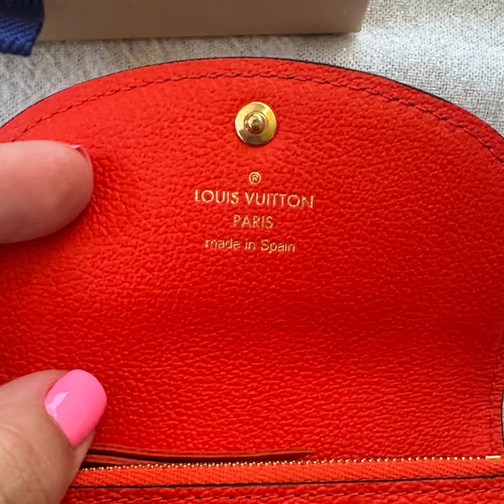 Louis Vuitton Rosalie wallet orange!🍊 - Picture 4 of 10